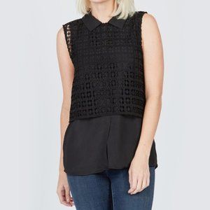 Cupcakes & Cashmere Annika Lace Tank